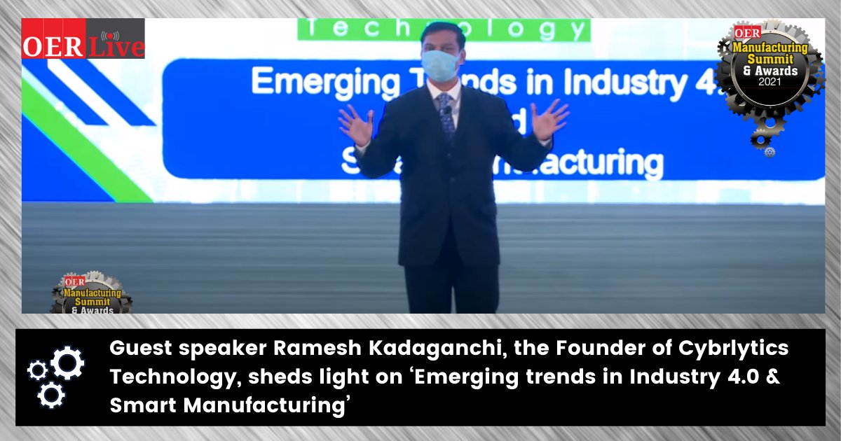 UMS_Events's tweet image. Ramesh Kadaganchi, founder of Cybrlytics, talks about digital transformation as a key enabler in the formation of emerging trends in Industry 4.0 and smart manufacturing.

#Oman #OERMS2021 #Manufacturing #Summit #Conference #Awards #Events #Business #Economy #Industry #Industry40