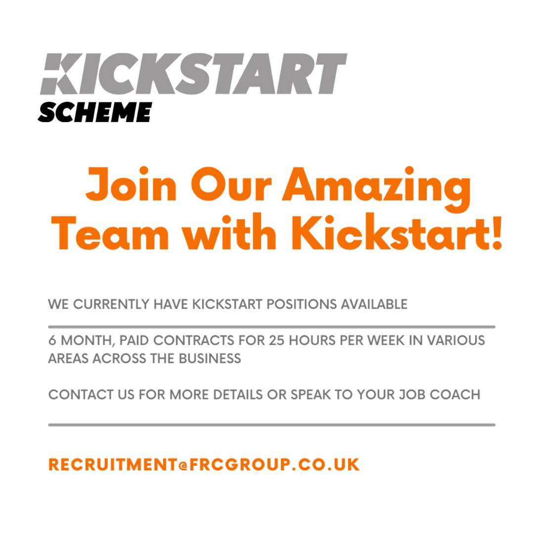 BulkyBobsLiv's tweet photo. Enhance your skills and get paid experience with FRC Group through the Kickstart Scheme! We have roles available in areas such as our warehouse and customer service.
#KickstartScheme #Kickstart2021 #LiverpoolJobs #CustomerServiceJobsLiverpool #WarehouseJobsLiverpool https://t.co/lPXnbF4L7m