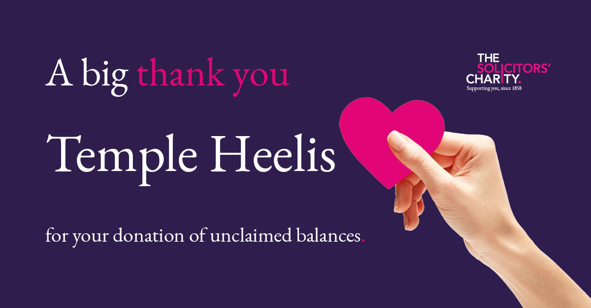 The Solicitors' Charity tweet media