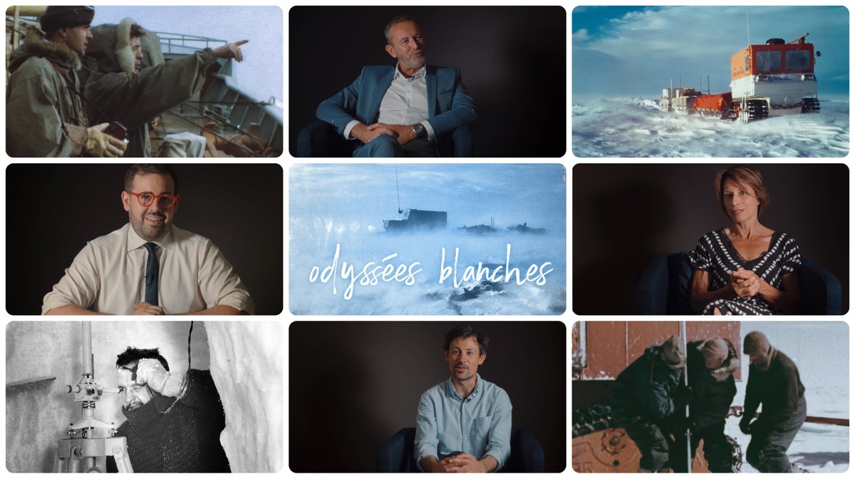 📌[TV] «Odyssées blanches», c’est mon nouveau #film #documentaire. Diffusion ce mercredi 13 octobre à 20h45 <a href="/Ushuaia_TV/">Ushuaïa TV</a> 

D’incroyables et étonnantes sagas pour éclairer notre présent et notre futur.

#polaire #exploration #sciences @_IPEV <a href="/CNRS/">CNRS 🌍</a>  <a href="/MikaaMered/">Mikaa Mered</a> <a href="/MatthieuTordeur/">Matthieu Tordeur</a>