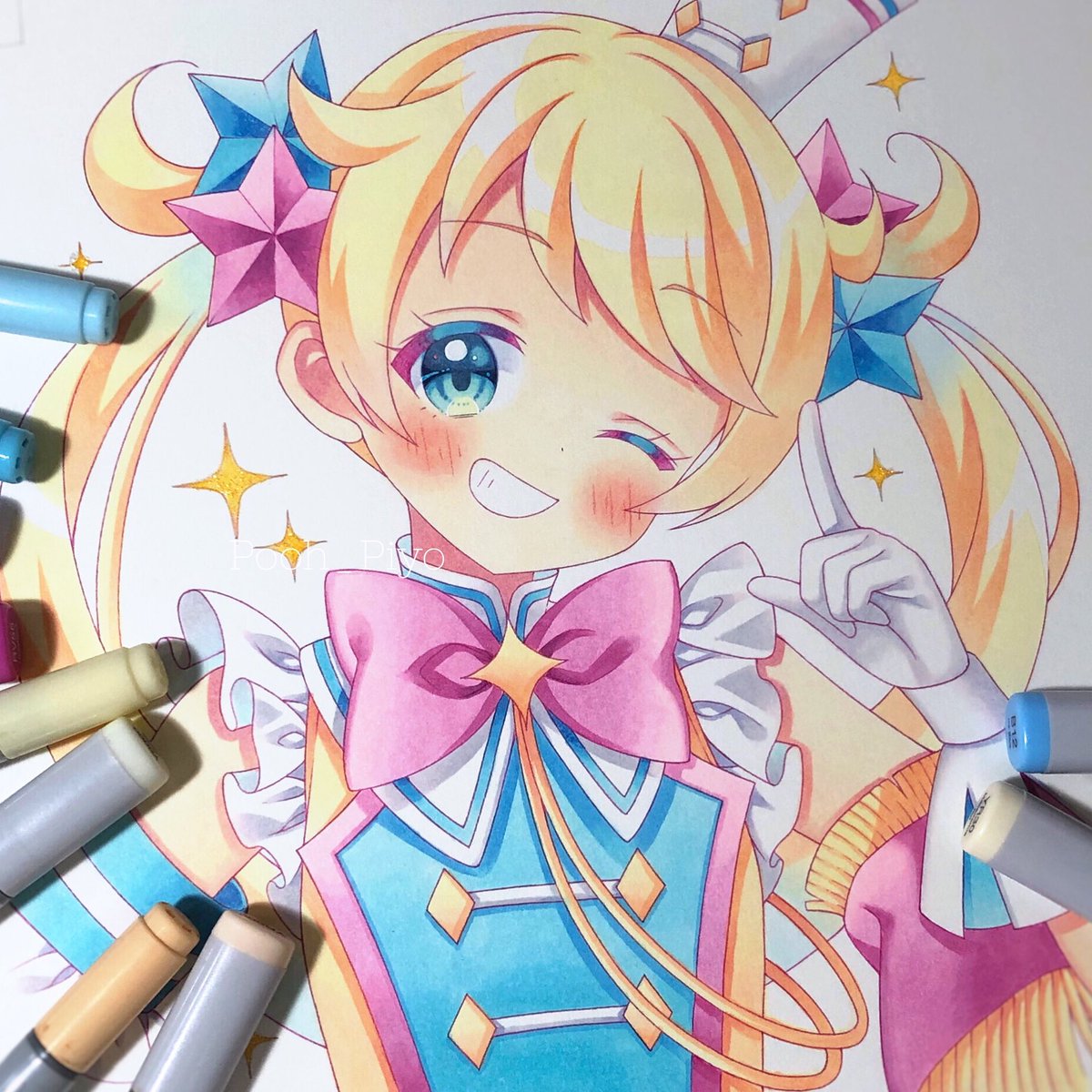 「最近描いたプリチャンの絵🎀 」|ぷぅ✧ 5/2〜4 原宿個展✧コミティア【H10b】✧コミ1【D09b】のイラスト