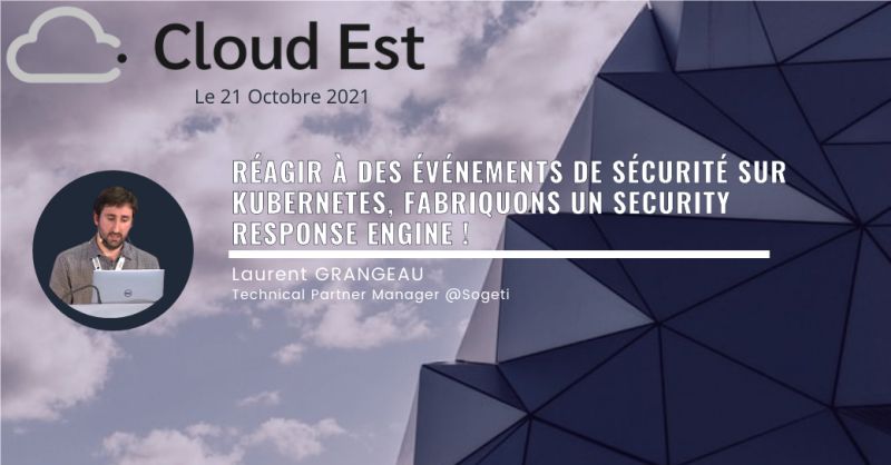 ☁️Annonce Speaker🎙️

Il est Architecte Solution Cloud, il est multi-providers.
On le dit "Docker enthusiast". Il adore automatiser et exécuter des applications distribuées : <a href="/laurentgrangeau/">Laurent Grangeau 🇫🇷🐳☁️⚡</a> !

Avec nous sur Cloud Est le 21 octobre:
↪️bit.ly/3usGQXt
<a href="/sogeti/">Sogeti</a>  #Kubernetes