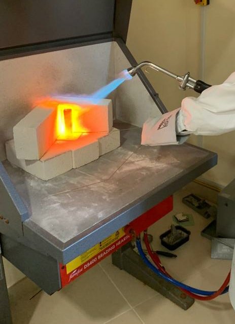 Things are heating up in DT as the Y12s begin brazing. Lots of confidence and resilience demonstated. Well done Year 12!