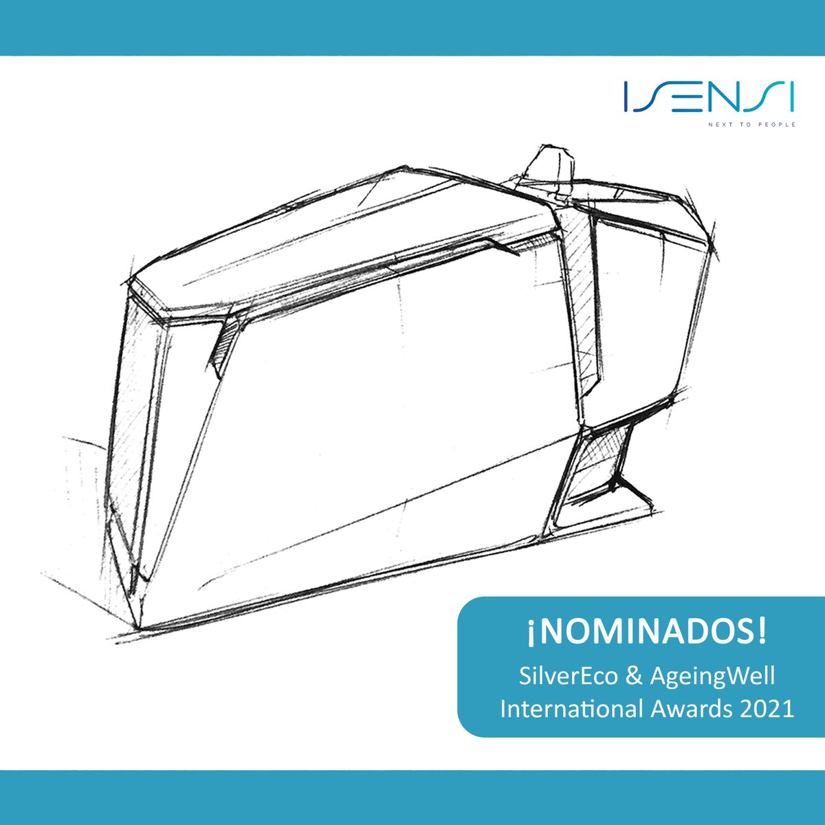 IsensiLucia's tweet photo. ¡La Cabina #LUCIA nominada a los Premios #SilverEco y #AgeingWell 2021! @SilverEco_En El 13 de diciembre defenderemos nuestra candidatura para que se reconozca el esfuerzo e ilusión que hemos puesto siempre en el proyecto. #silvereconomy #Salud #bienestar #wellness #mayores https://t.co/0fsv0rtFfT