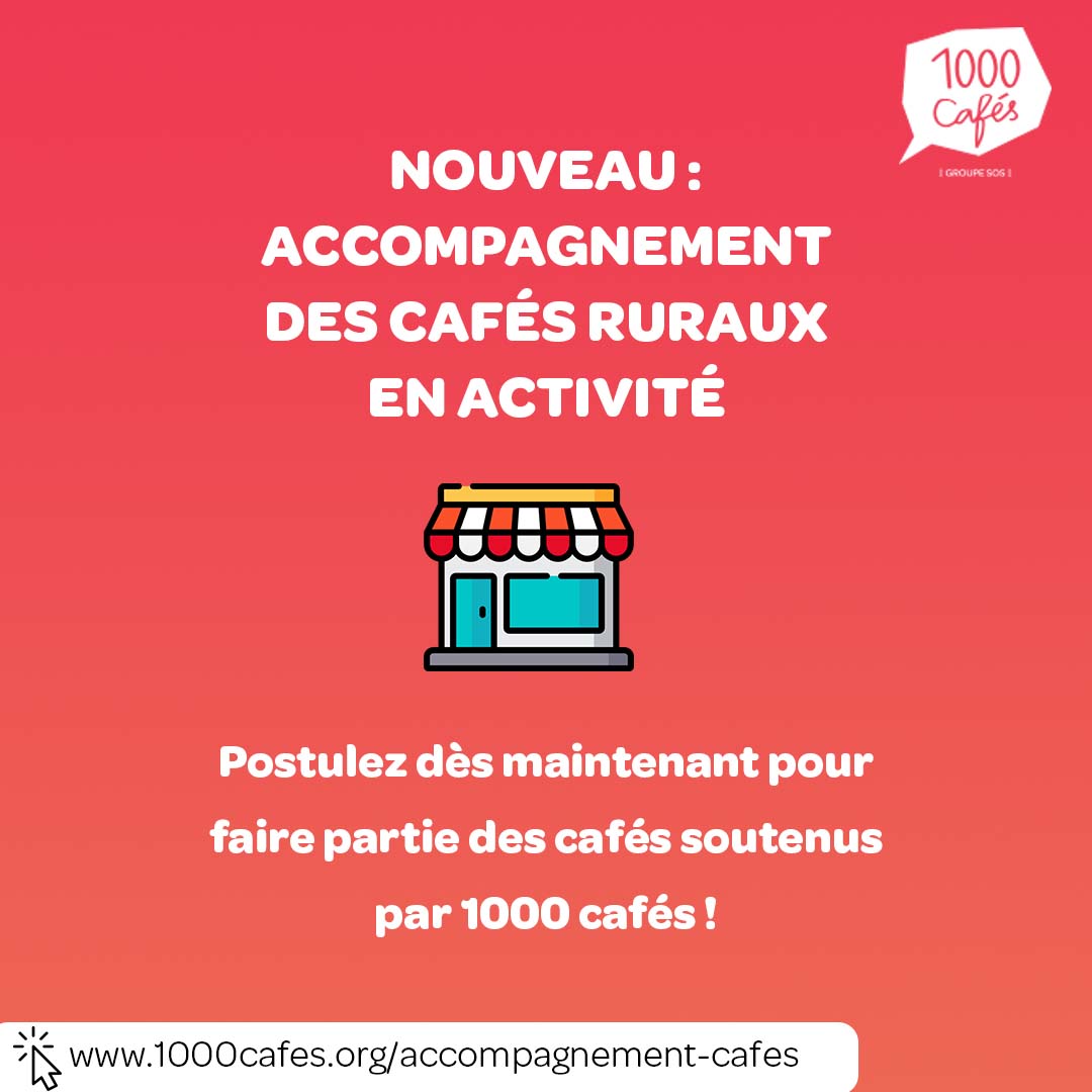 #1000cafés propose désormais d'accompagner des #cafés en activité dans les villages🏡 en mettant ses expertises et son #réseau de gérants à leurs services. Vous connaissez un.e gérant.e qui aurait besoin de soutien ? Partagez-lui l'info 👉1000cafes.org/accompagnement…
