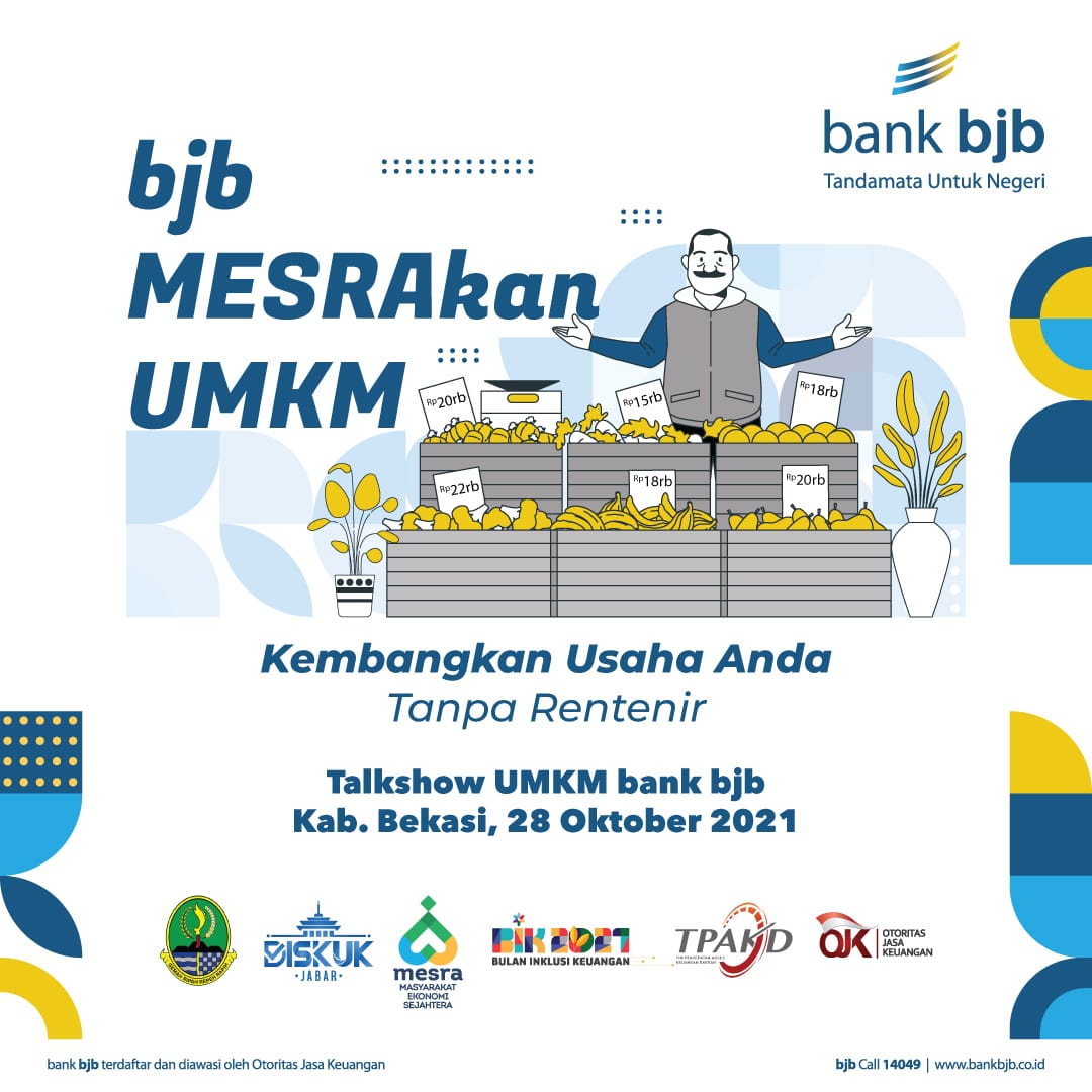#bjbmesrakanumkm

Sahabat Gaya Ikuti Bjb Mesrakan Umkm Tanggal 28 Oktober 2021

Kirim Data Anda Dengan Format :

Bjb Mesrakan Umkm Spasi Nama Radio Spasi Nama Anda Spasi Nama Usaha Anda Spasi Tahun Mulai Usaha Spasi Alamat Lokasi Usaha kirim ke
Whatsapp Gaya FM: 0858 8460 2428