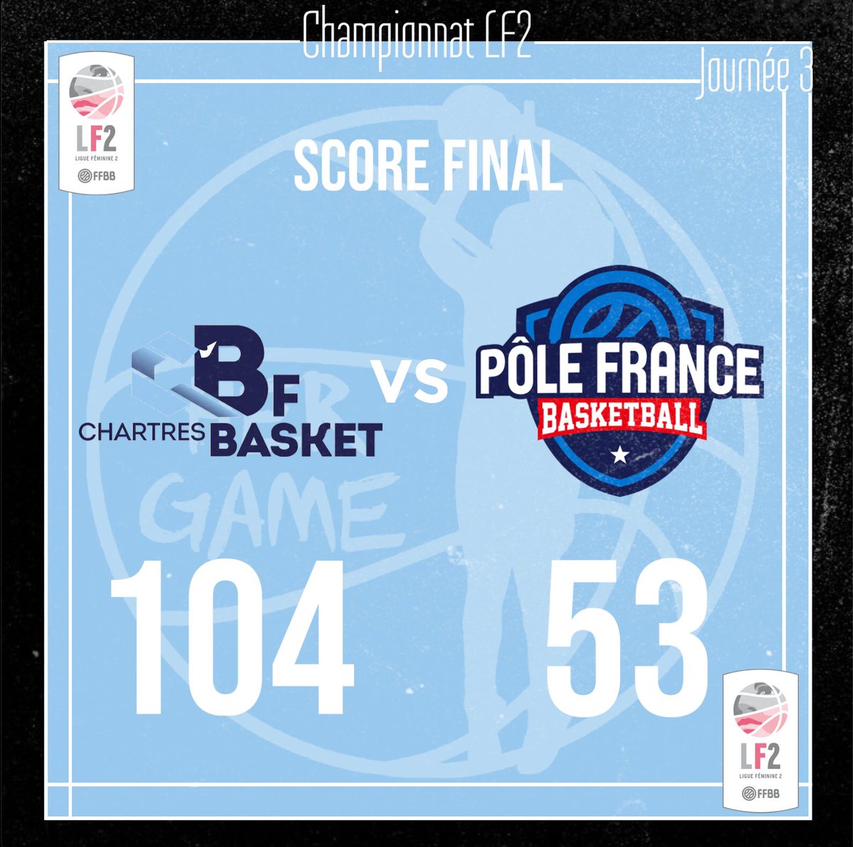 _hergame's tweet photo. #lf2 #championnat 

JOURNÉE 3 

Le @CChartresBF recevait le Pôle France pour cette troisième journée de championnat. Deux actrices se sont démarquées lors de la rencontre : @MfutilaGinette et @DebautMarine https://t.co/ckLooFnnSG