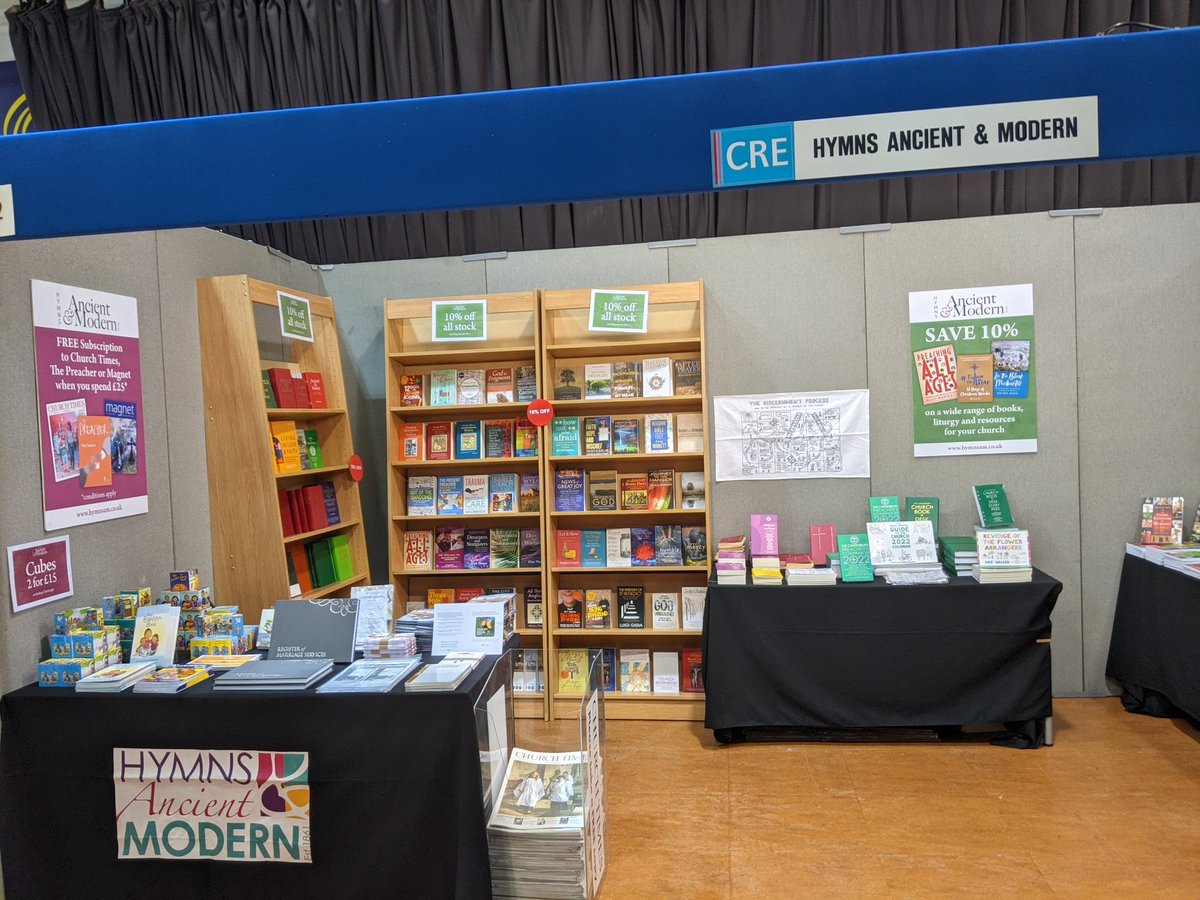 All ready <a href="/CRE_churchshow/">Christian Resources Exhibitions</a>. Come and see us for great offers on new titles from <a href="/canterburypress/">Canterbury Press</a>  and @CHPublishingUK and <a href="/ChurchTimes/">Church Times</a> . Stand #G2.