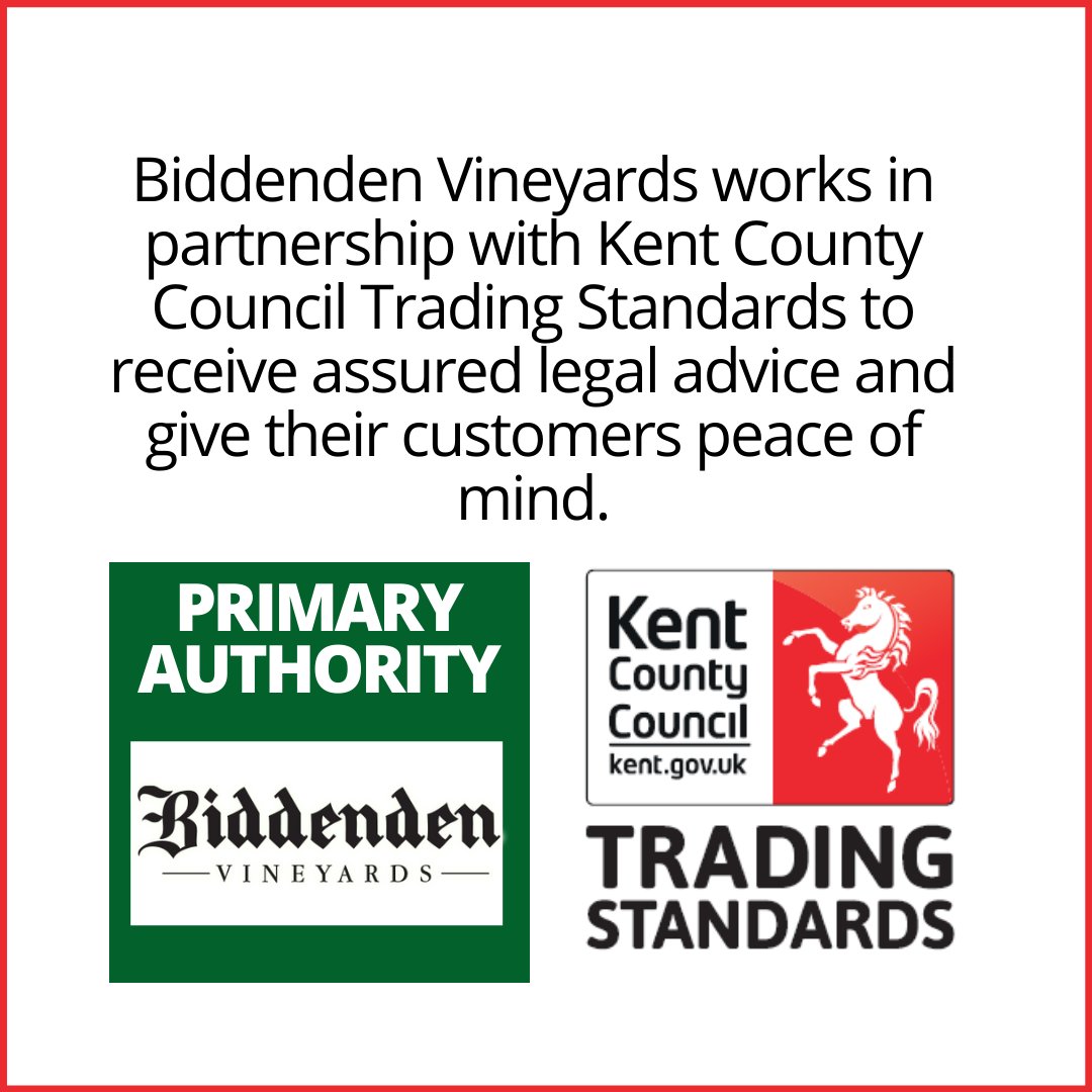 Kentcc_business's tweet photo. KCC Trading Standards are in their 5th year of Primary Authority with @Biddenden Vineyards.Β Primary Authority gives businesses the opportunity to work with our friendly, specialist team. Find out moreΒ β‘ https://t.co/yfkQWeCQAY #HelpingBusinesses #PrimaryAuthority #KentBusiness https://t.co/j93q1tfHuy