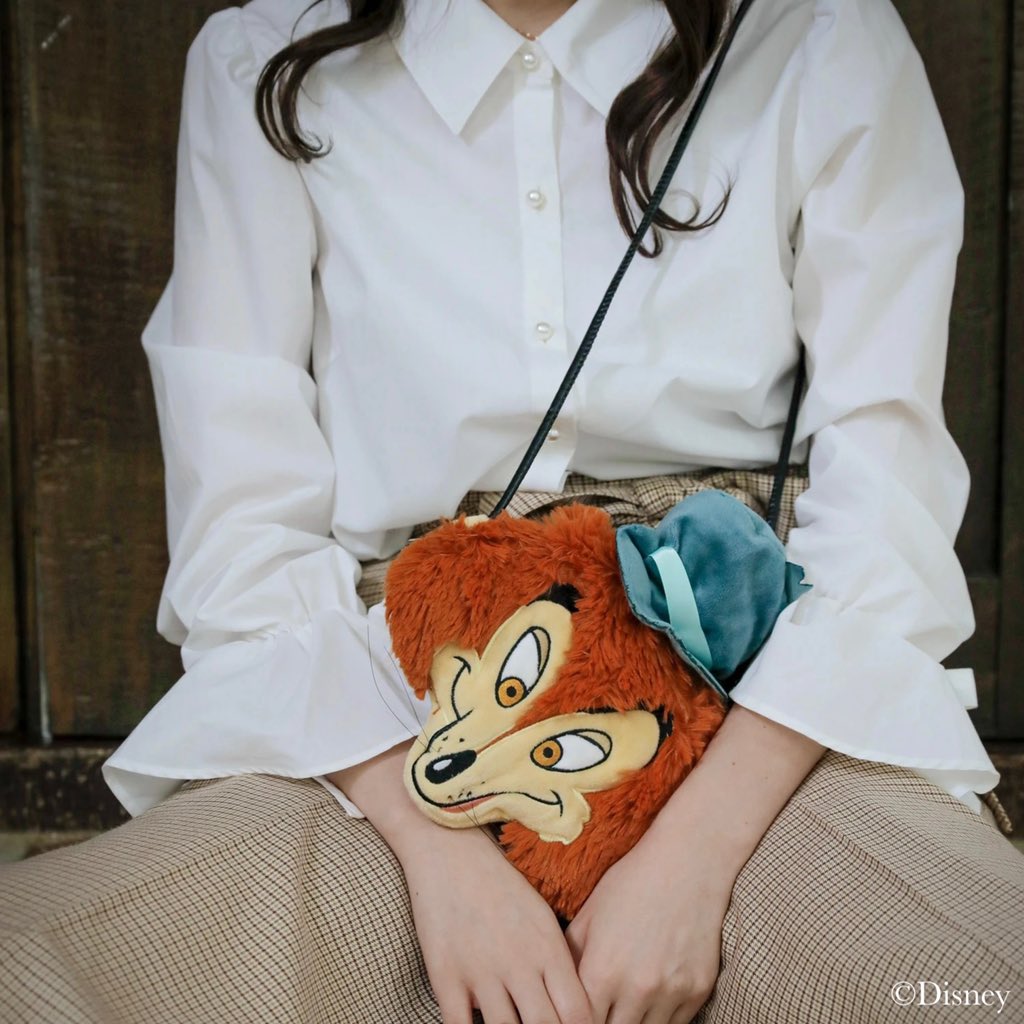 Areeam Disney Collection ファウル　フェロー　ポシェット タグ付き】ディズニーヴィランズ Areeam ファウルフェロー