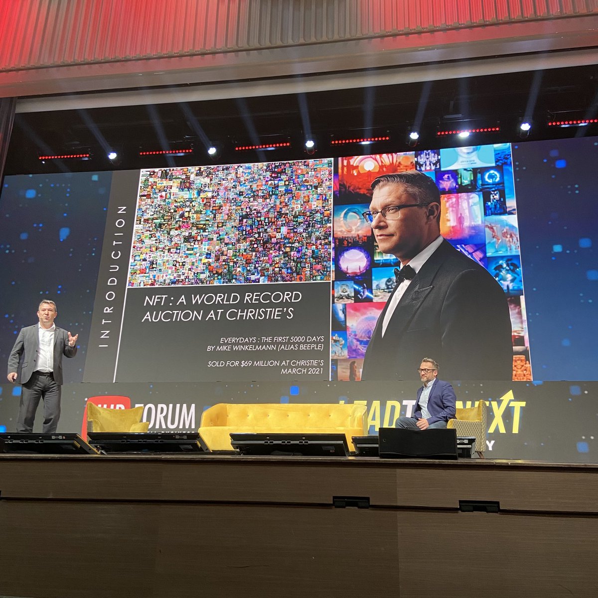 theoreynal1's tweet image. 🗣 Début de la 4ème et dernière session des conférences au #HUBFORUM

Premier sujet abordé : LES #NFT 

#Hubforum2021 #nexteconomy