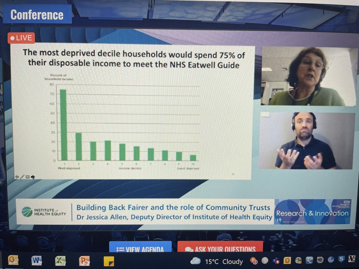 Something that should be at the forefront of our minds when working with people to promote a healthy diet! <a href="/bhamcommunity/">@bhamcommunity</a> <a href="/CommunityHART/">CHART</a> #RnIShowcase21 #HealthInequalities