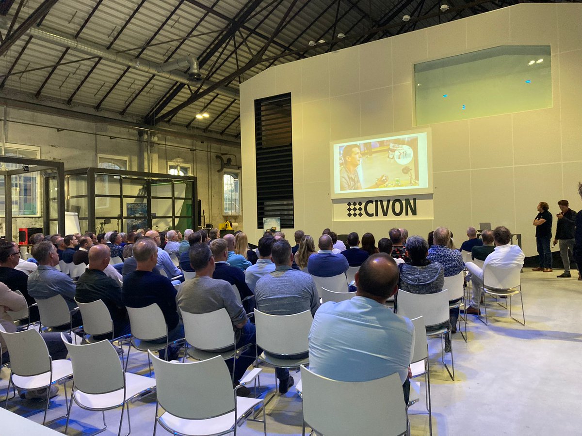 Gisteren waren wij op bezoek bij <a href="/civonhtsm/">Civon Innovatiecentrum</a> voor een zeer informatieve netwerkavond. #netwerken