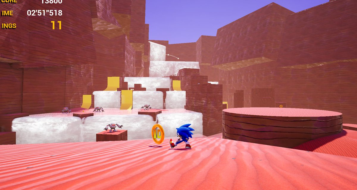 coffeetiggerdev's tweet image. During the summer I made a full Sonic level blockout, thought it would be nice to share for #Blocktober 
It was fun and I learned a lot about how to blockout properly while working on it