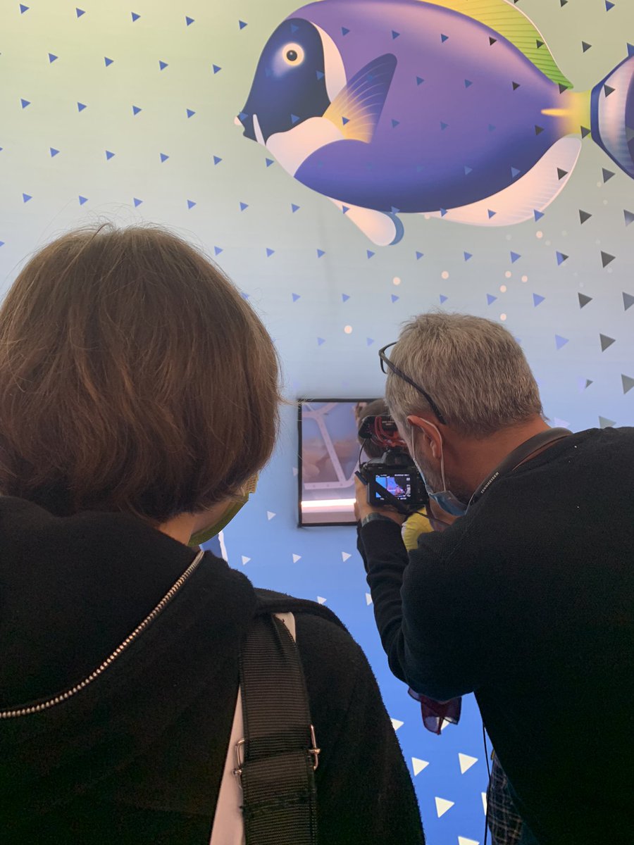 unimib's tweet photo. Si inaugura oggi la mostra #Illusiocean 🐠🔝👀
Fino al 31 gennaio in galleria della scienza 🔬 (entrata da edificio U1)
@mondadori @museocinema @MaRHECenter https://t.co/yxTVFnuB9h