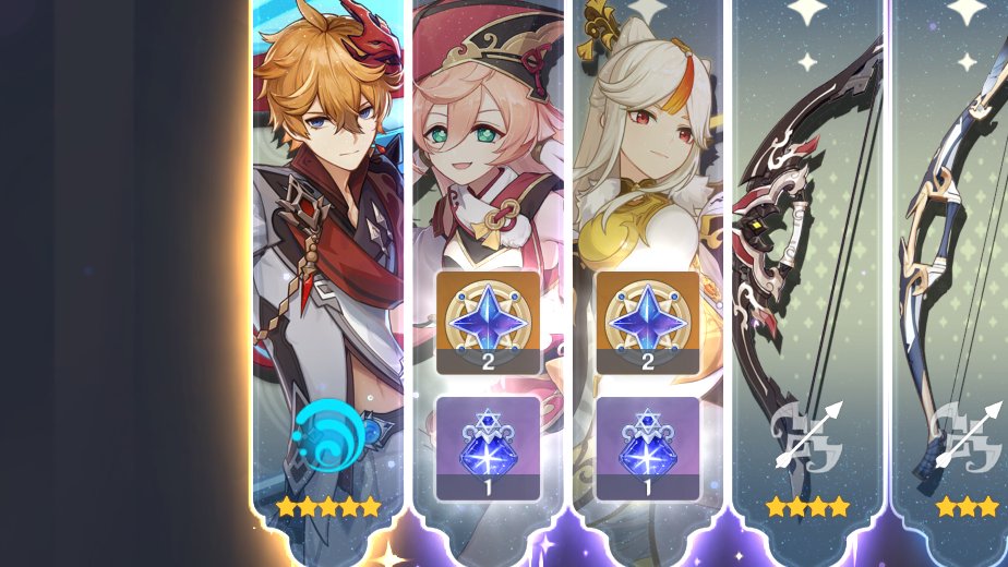 chainsaws_shift's tweet image. Слава ВКР! 
Первая попытка 10 желаний на новом баннере: