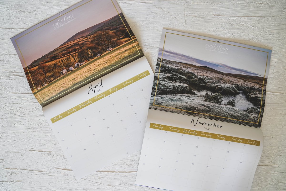 My 2022 Dartmoor Calendars are ready to preorder! 🥳

12 months of #Dartmoor with beautiful photography and scenery throughout to inspire year-round adventures.

Preorder yours for delivery in November, hope you're all enjoying this beautiful morning ☀️  

emilyfleur.com/products/2022-…