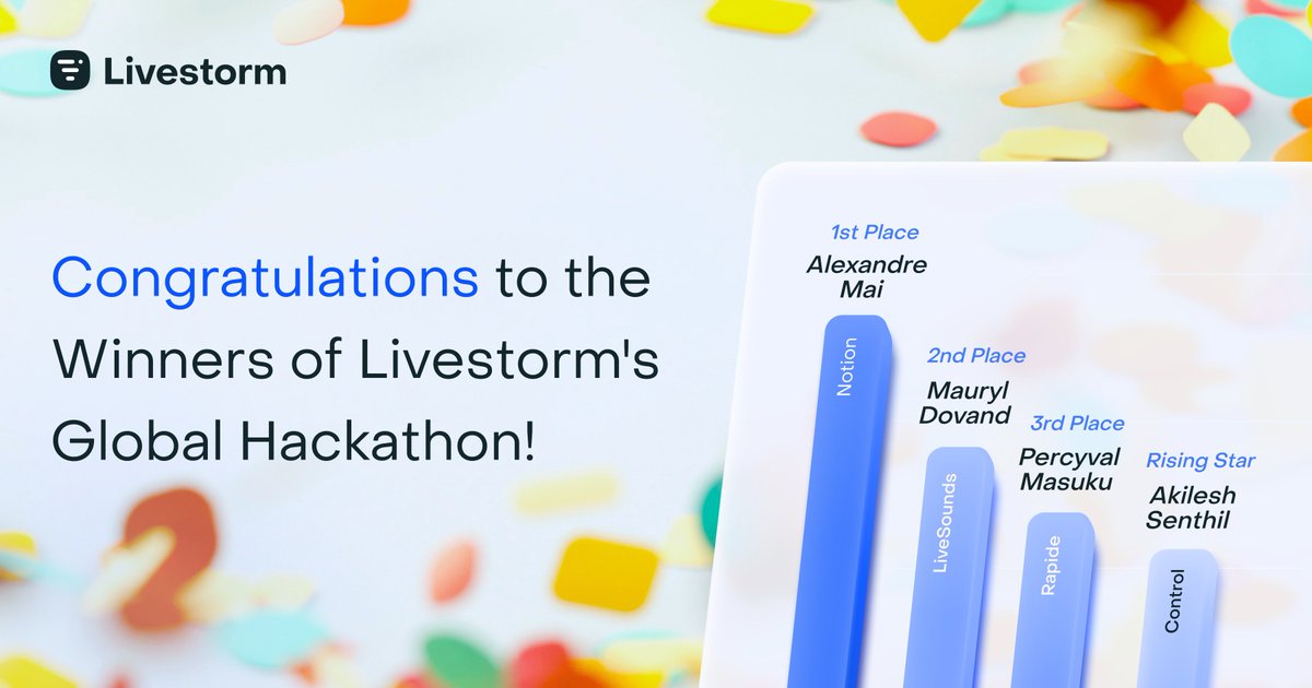 Livestorm tweet media