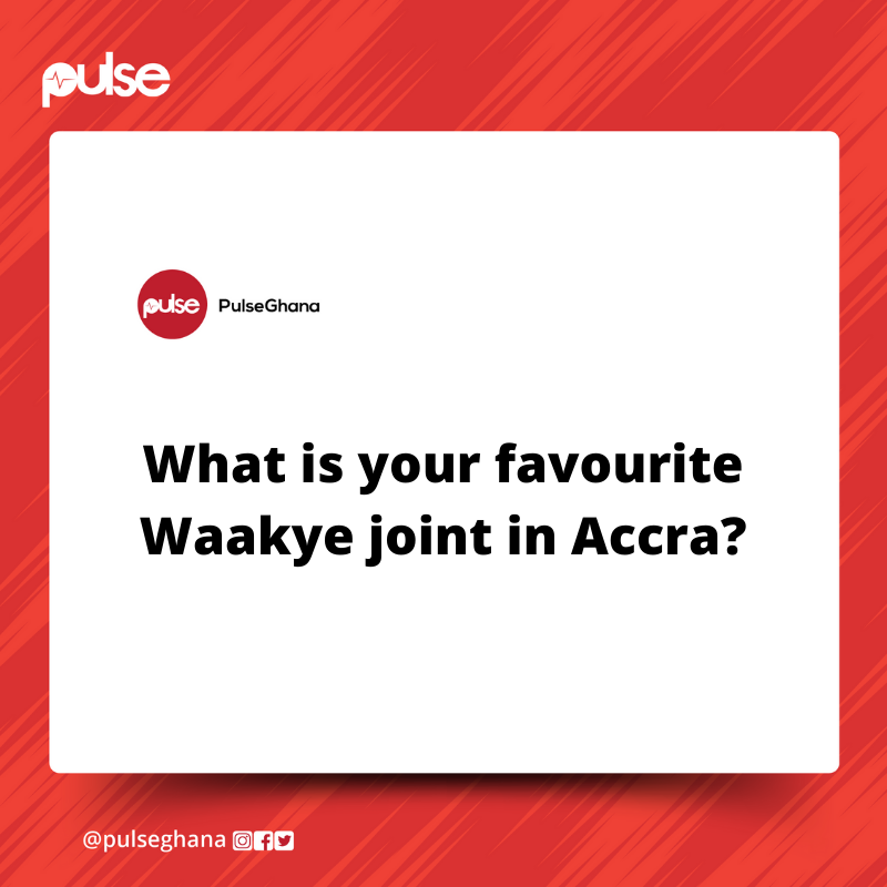 PulseGhana's tweet photo. What is your favourite Waakye joint in Accra? 👀😋

ANSWER &amp; WIN tickets to the Waakye Festival happening this Saturday at the Efua Sutherland Park. @micannyevents @waakyefestival

#PulseTeaser https://t.co/IBMbOpYzJY