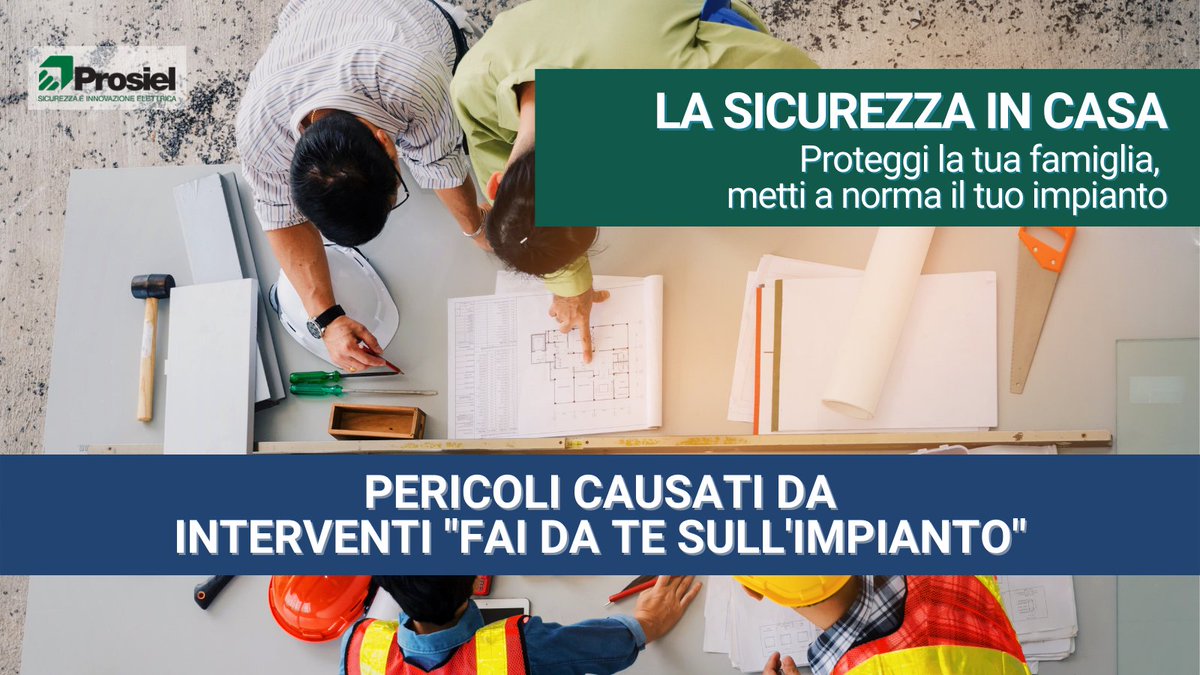 Scopri i pericoli di un impianto non a norma…#pericoli causati da interventi “fai da te” ✅

👉prosiel.it/sicurezza