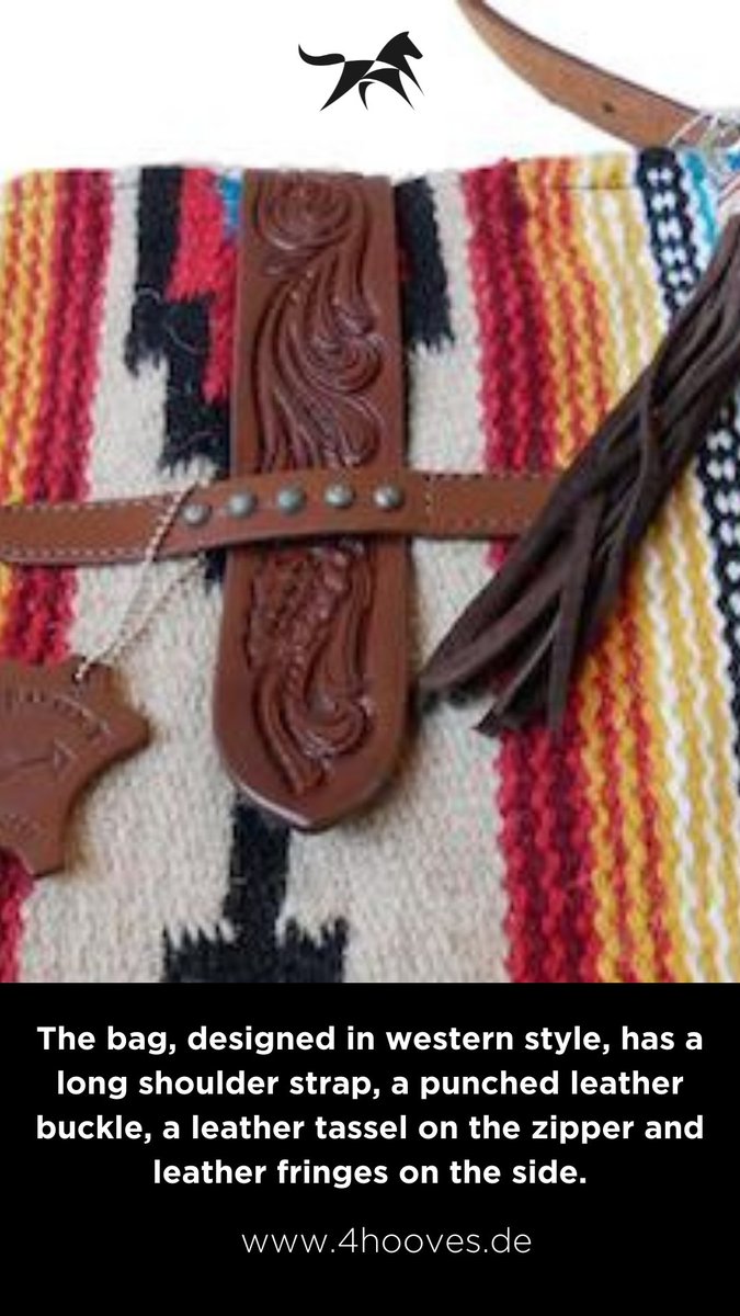 4Hooves is the first company in Germany to present the handmade and unique tack and riding accessories from Rafter T. This beautiful 100% cross body bag is an eye-catcher with every outfit. Shop now:
4hooves.de/produkt/rafter…
...
#ad #equestrian #marketplace #shop4hooves