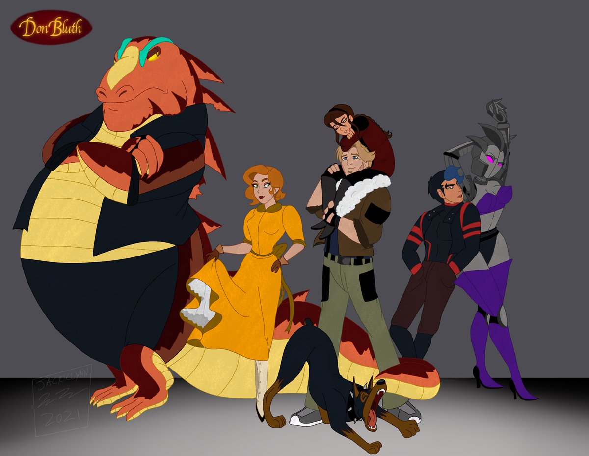 jackillynn's tweet photo. Prompt 5: Don Bluth

I am doing @toontober ‘s prompts this year with The Heroes of Tomorrow. #toontober #theheroesoftomorrow #notdeadyetproductions #toontober2021 #donbluth https://t.co/PcmuMCJahV