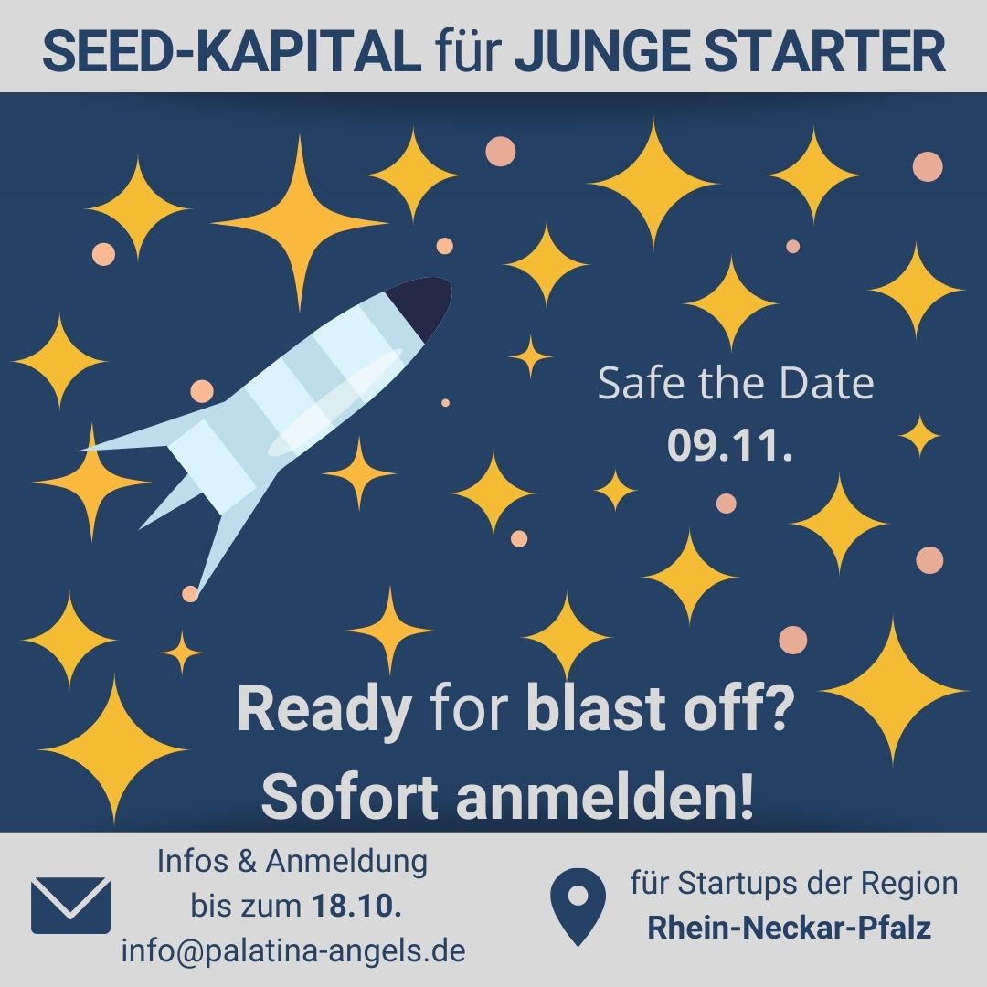 StartersCapital's tweet photo. Ihr seid ein Team aus jungen GründerInnen, ganz frisch im Startup-Game und sucht nach Seed-Kapital, Knowhow und wichtigen Connections für eure innovative Idee? Dann seid am 09.11. dabei! #StartUp #startupbusiness #startuplife #startupstories #startupstuttgart https://t.co/fhOmLYsth7