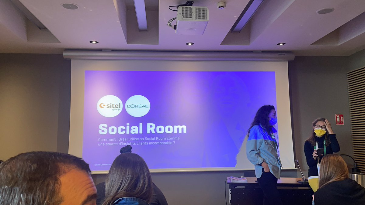 nessnesssssss's tweet image. Place à une nouvelle master class Sitel x L’Oréal #Hubforum2021 #leadthenext #mbadmb