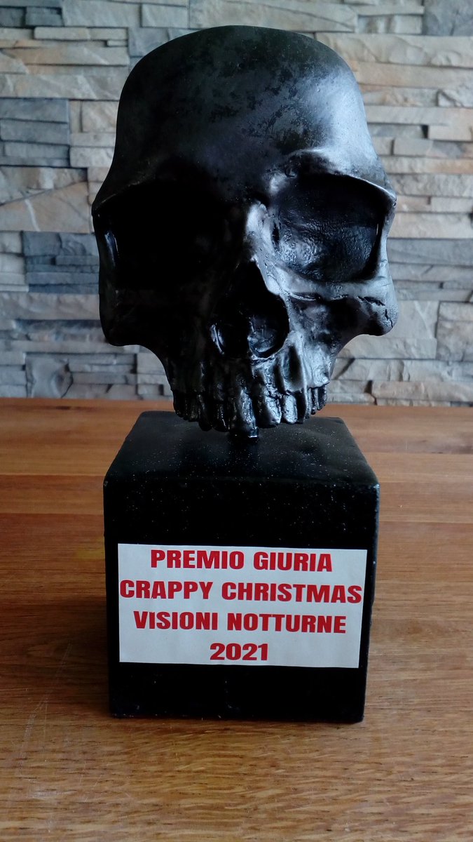 1. Award arrived #visioninotturne #grandjury #crappychristmas