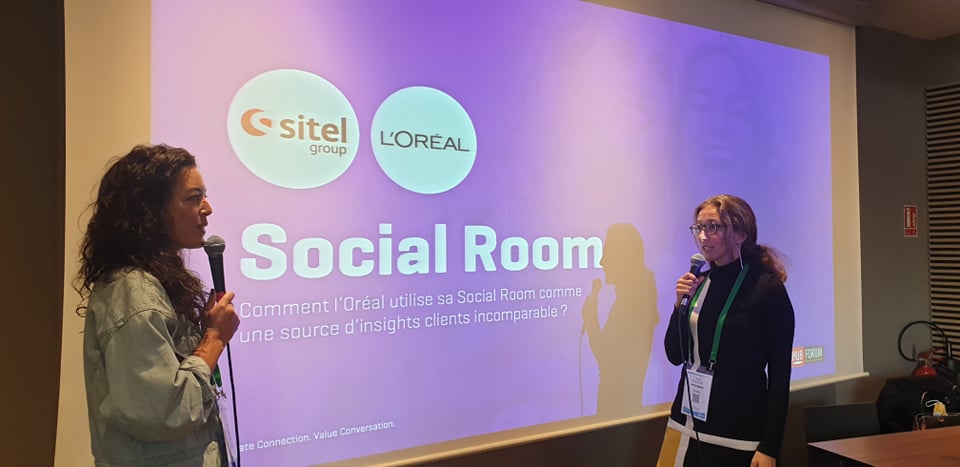 foundever_fr's tweet image. En direct du #HubForum2021, @chbeauvallet et Laure Viriot présentent la Social Room l’Oréal.
#CX #SocialRoom #Conversationnel #ExperienceClient #Care #NextEconomy