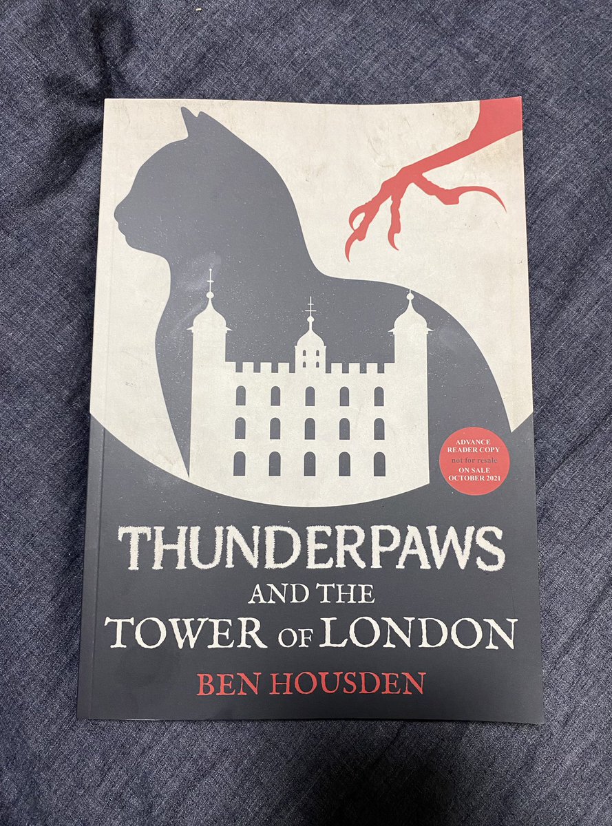 「『THUNDERPAWS & THE TOWER OF LONDON』(@Ben」|もの久保:画集『ねなしがみ』発売中のイラスト