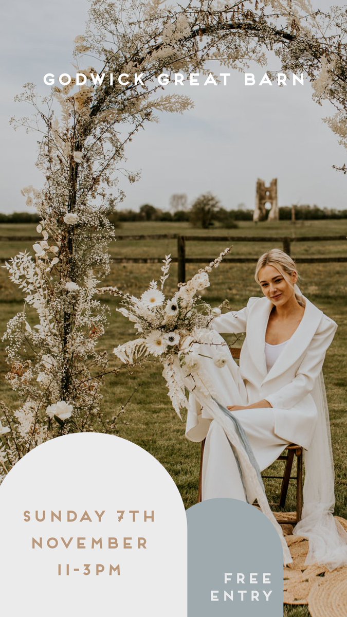 The Most Unusual Wedding Fair is BACK on 7 November😃 - mailchi.mp/9e364a8ee209/t… Get your tickets now