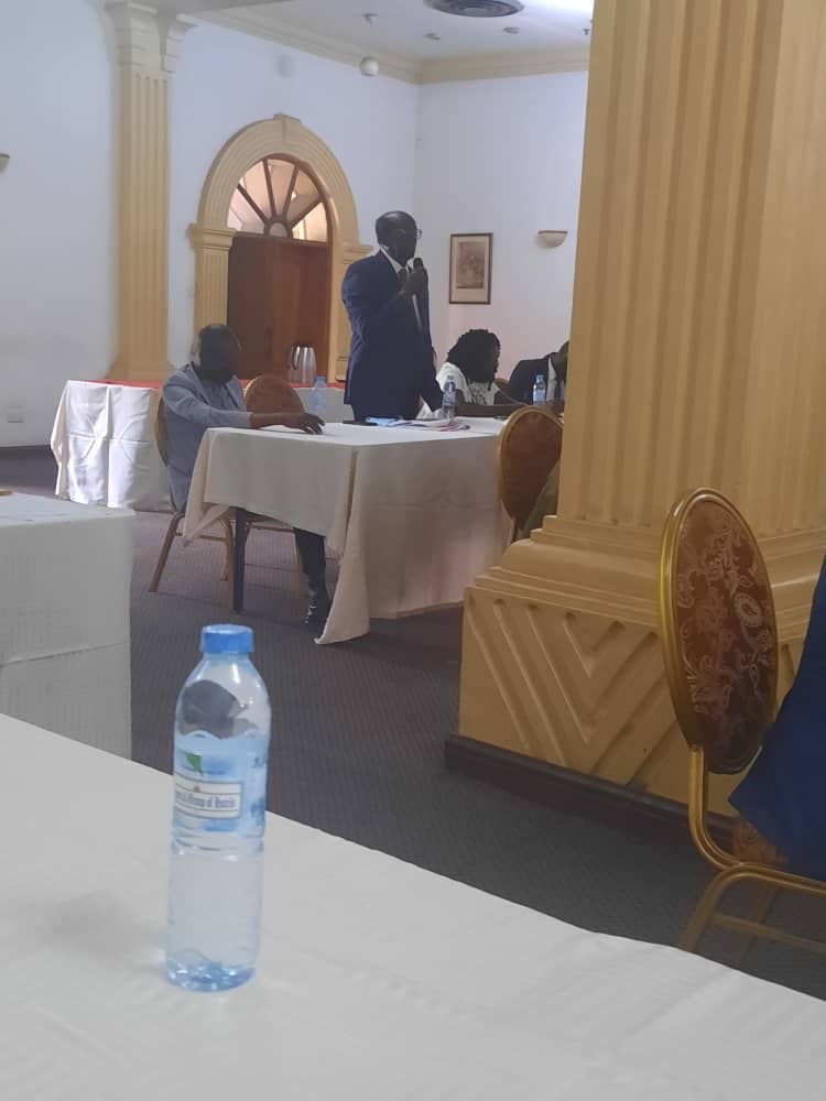 LaspnetUganda's tweet photo. Senior Counsel Peter Muliira has also attended the Land Division Court Users Committee meeting &amp; has submitted  vehemently on issues bedevelling  the Lands registration  in Uganda. @JudiciaryUG https://t.co/pFrvU5XuwY