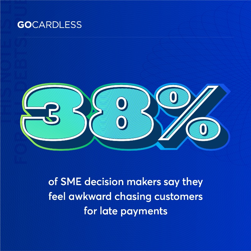 GoCardless's tweet photo. π£ Chasing payments is a struggle.
2οΈβ£x if you find it difficult discussing money anyway.
π‘ There are options available to ease this.
#AwkwardMoney #SmallBusinesses