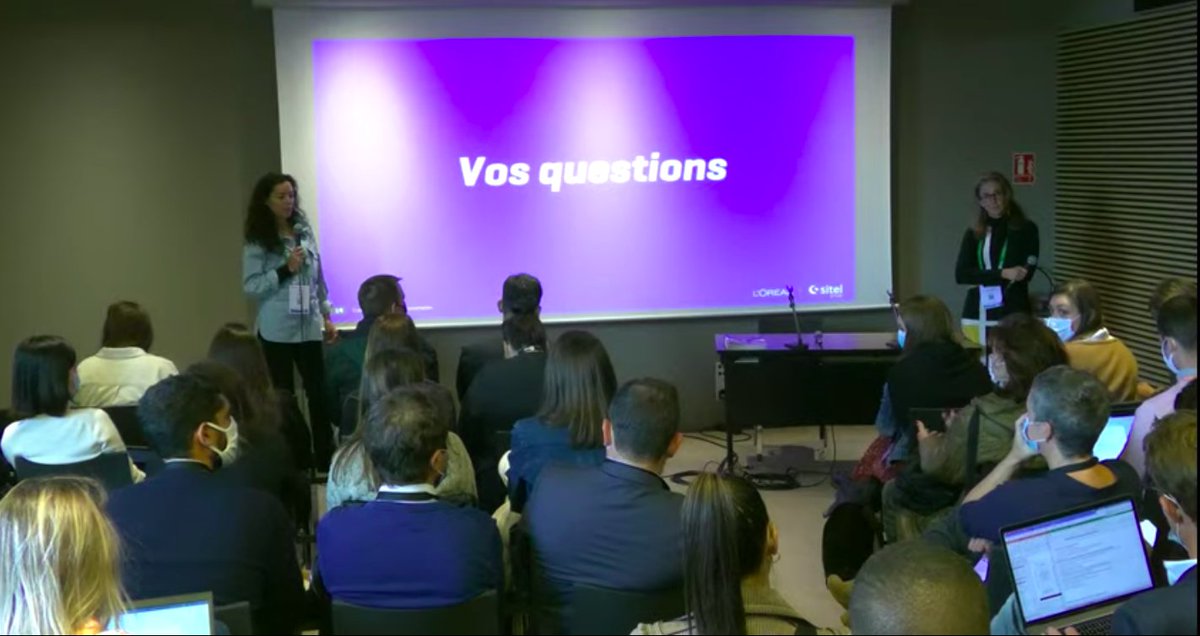 🚀 Aujourd'hui au #HubForum, <a href="/LOrealGroupe/">L'Oréal Groupe</a> revient sur leur mise en place des social rooms en partenariat avec @Sitel_WorldWide ! Merci à Laure Viriot et Chloé Beauvallet de nous partager cette expérience en direct 💻 #MBADMB #NextEconomy