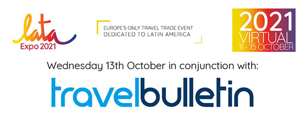 latauk's tweet photo. A big thanks to @TravelBulletin for sponsoring today's show!
#ReadytoRestart #LATAExpo2021 https://t.co/4tdtXsVotF