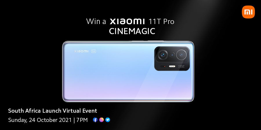 We’re giving away 2 #Xiaomi11TPro smartphones to get you amped for the #Xiaomi11TProVirtualEvent!

Visit bit.ly/xiaomi-11-t-pr… and get your entries in!

This giveaway ends at midnight on Thu, 21 Oct &amp; the winners will be announced on Fri, the 22 Oct. 

T&amp;Cs apply.