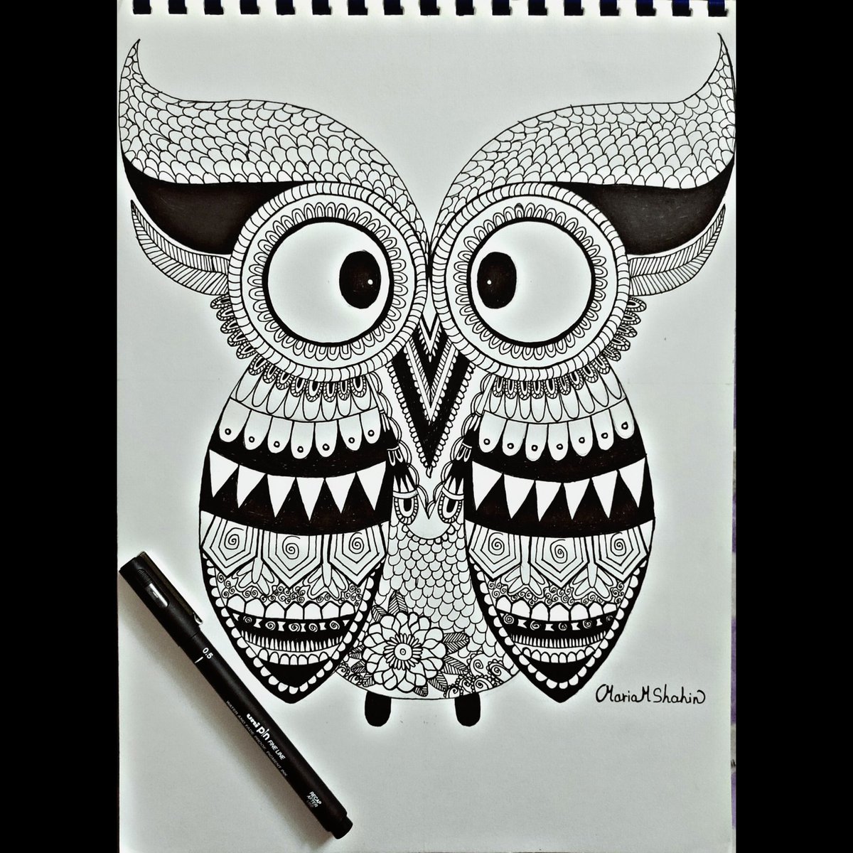 بعض التفاصيل تستحق التعب🦉🖌️🤍