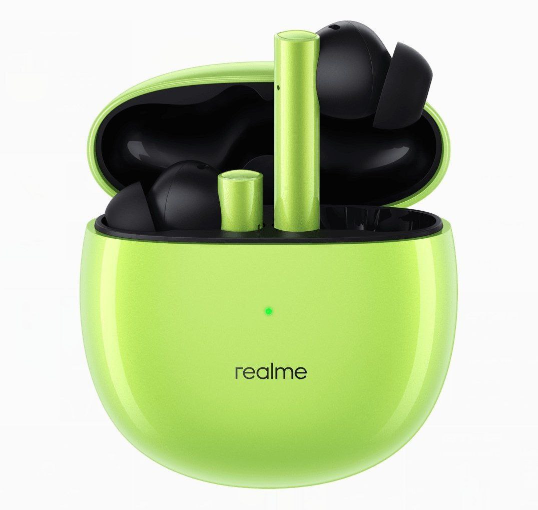 techstuff_90's tweet photo. Realme Buds Air 2 "Closer Green" launched in India

Launch price: Rs 3,299 
Realme Festive Price: Rs 2,599 https://t.co/vhf4Cazrc9