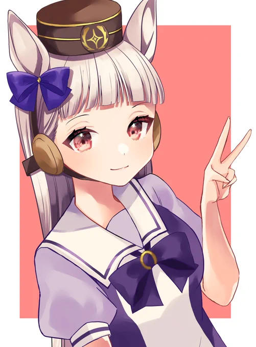 練習で描いたゴルシ 