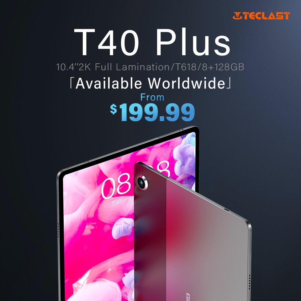 TeclastOfficial's tweet photo. Available Worldwide Now! 🥳
Teclast #T40Plus, the super flagship tablet, is shipping globally starting at $199.99. Check it out!
👉Shop Now: https://t.co/wAVxCWtlRN.
#Teclast #T40Plus #flagship #tablet https://t.co/dgbYhden5x