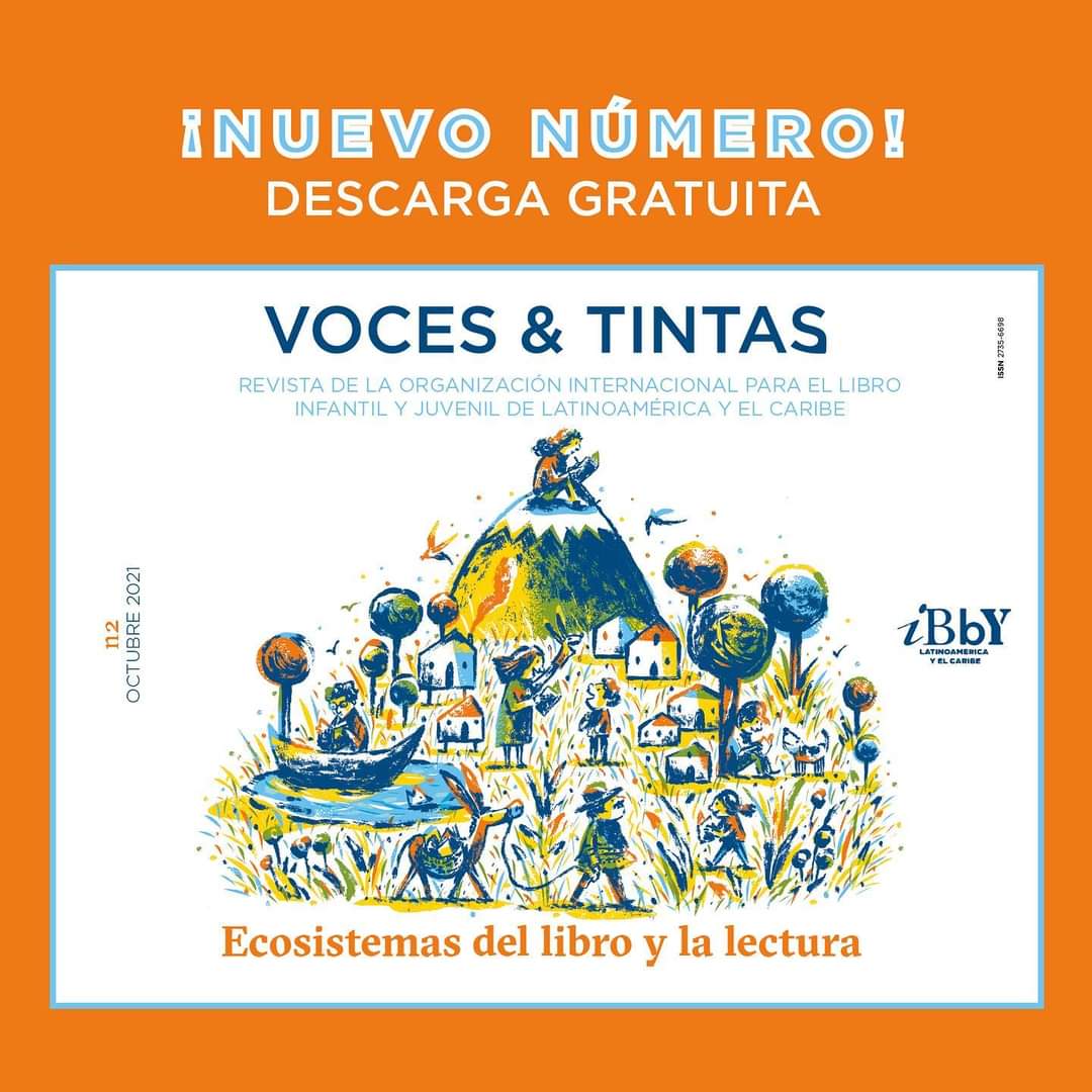 IbbyChile's tweet photo. 🎊¡Ya está aquí! Llega el N° 2 de la revista Voces &amp; Tintas de @ibby_el 

📗 Este número edicado a explorar las voces de actores del ecosistema del libro y la lectura para niños, niñas y jóvenes de nuestra región. 

🙌¿Qué esperas para leerlo? 
https://t.co/4ezmJgJ59i https://t.co/sOlDgbczeg