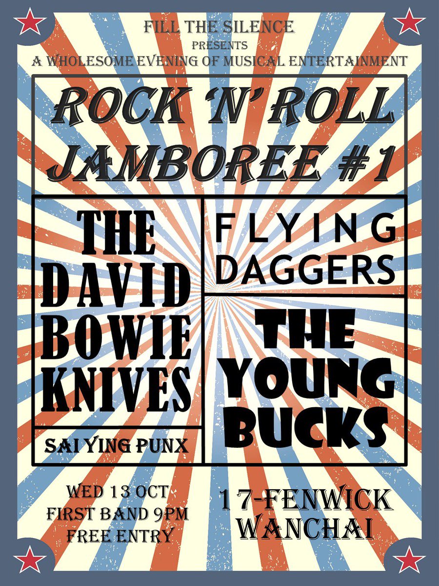 FillRadio's tweet image. Come out, come out wherever you are ! Goodbye T8, hello live music. Our first live promotion is on tonight from 9pm. Four great bands, free entry, fresh venue, late bar, public holiday tomorrow. Oh and Fill The Silence DJs serving up songs to make you shuffle till the small hours