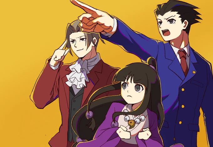 #逆転裁判#AceAttorney #逆転裁判20周年遅刻したけど、20周年おめでとうございました!!! 