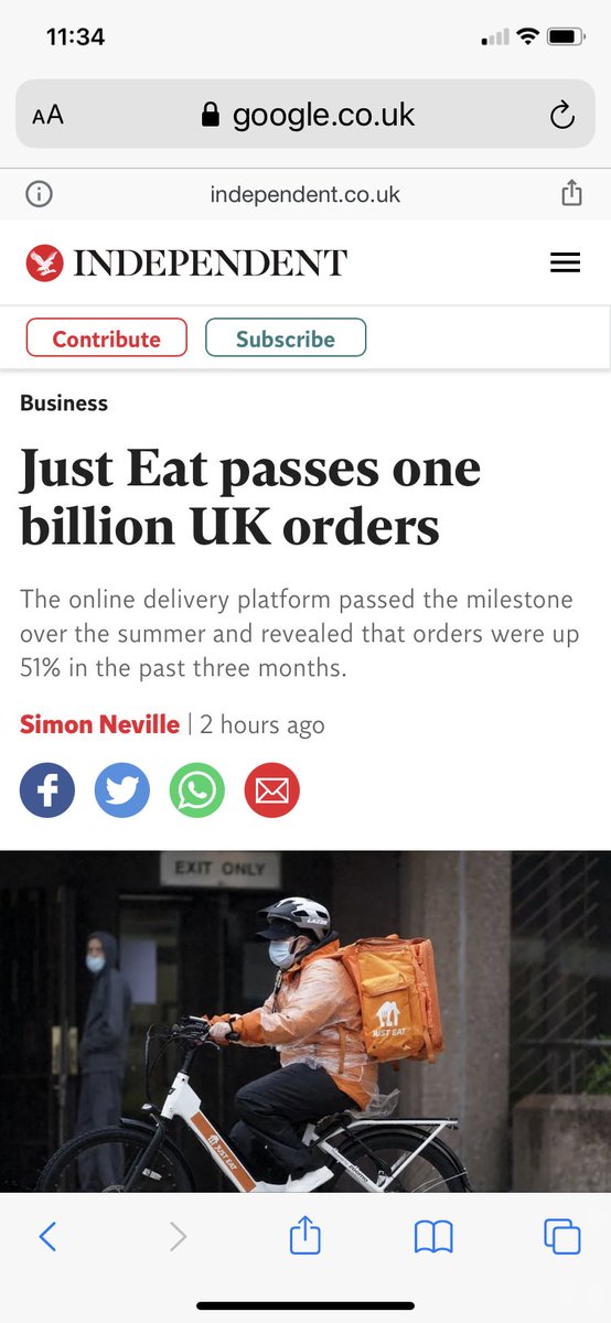 ⁦<a href="/davidjusteat/">David Buttress</a>⁩ - do you still remember the first ever UK order? A huge testimony to your vision, drive and inspiration 👏👏👏💪⁦<a href="/JustEatUK/">Just Eat UK</a>⁩ #oaksfromacorns