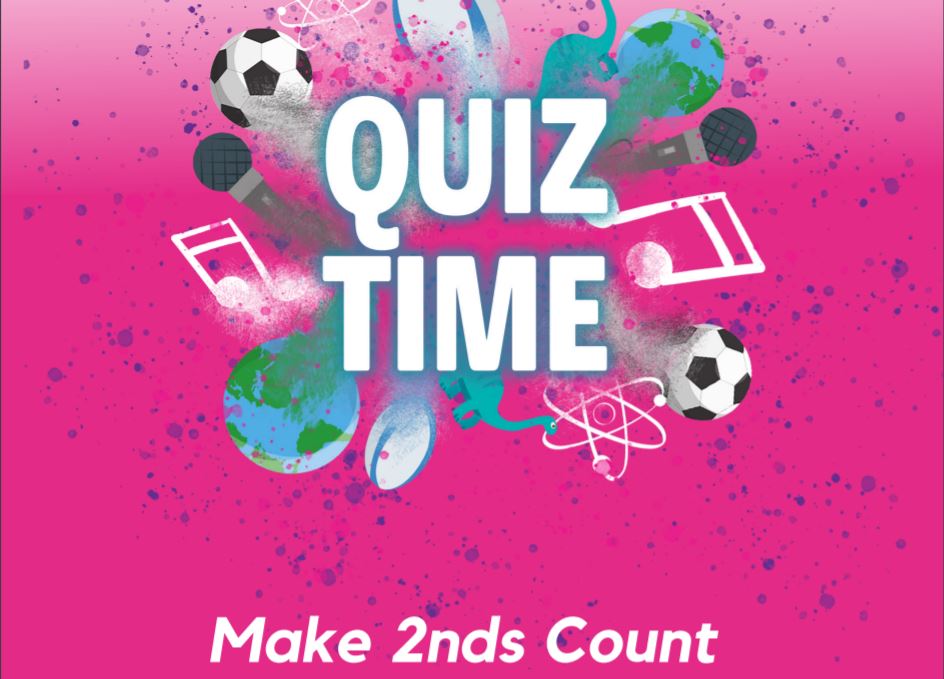 Today is Metastatic (or Secondary) Breast Cancer Awareness Day, and #Make2ndsCount, a charity that helps people live with the disease as well as raising money for research, has supplied tonight's quiz! Voluntary donations to play, 8.30pm start #quiz  #metastaticbreastcancerday