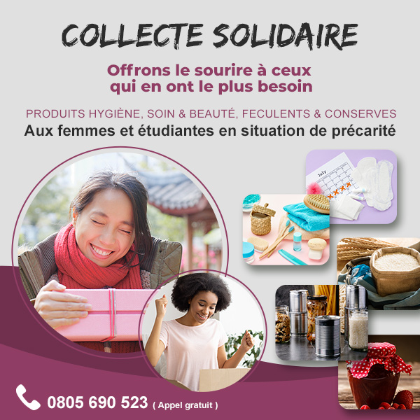 abajt's tweet photo. @senan_asso organise une collecte solidaire pour les femmes et les étudiantes en situation de précarité
NOUS AVONS BESOIN DE VOUS !
#collectesolidaire #dons #produitshygiène #produitsalimentaires #SènanAsso #femmes #étudiantes #étudiants #précarité #femmesvulnérables https://t.co/BKFaKIw5qX