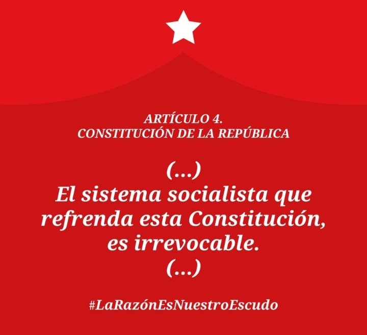 El que venga con aires de anexionista, lobo con piel de oveja, con amos allá lejos al norte, a querer cambiar el orden Constitucional en #Cuba, aprendan dos cosita, 1 respeten los derechos y la voluntad de este pueblo, 2 quien tiene amo es desechado. #LaRazonEsNuestroEscudo