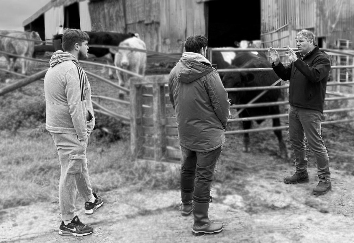 Our level 2 &amp; 3 butchery apprentices continue their development with a visit to a farmer supplier, where Gareth <a href="/CelticPrideLtd/">Celtic Pride Ltd</a> explains the importance of good animal husbandry.

Big thanks to Rob Kerslake &amp; Nick Williams of Hill Farm in Dale and <a href="/CTCwbl/">Cambrian Training</a> for hosting #learning