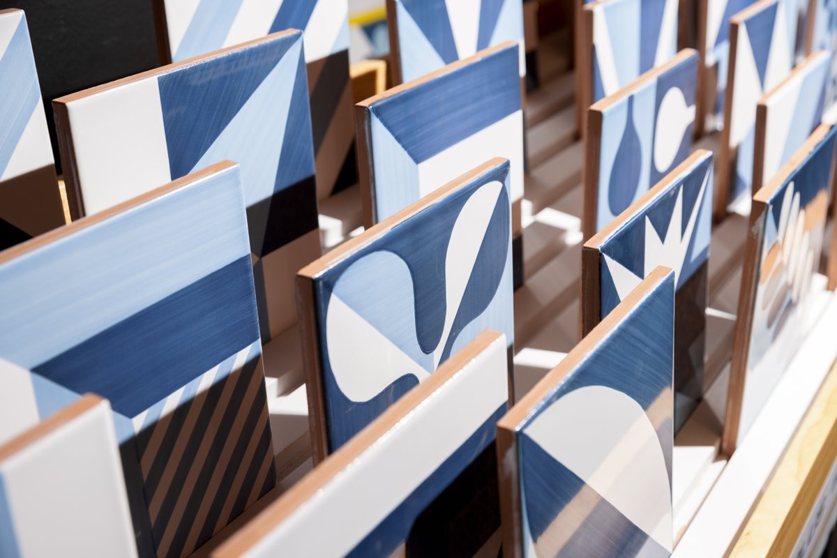 #CDW2022 showroom <a href="/SolusCeramics/">Solus</a> specialise in tile ranges and a wide variety of bespoke tile cutting services. Solus also provide comprehensive technical information for all of their products